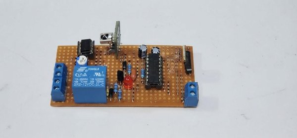소개: CD4017을 사용한 IR 원격 제어 램프 만들기