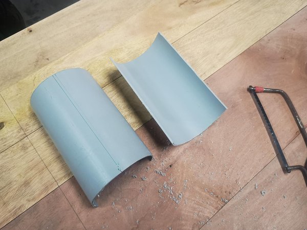 PVC 시트 준비 및 평탄화