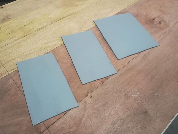 PVC 시트 준비 및 평탄화