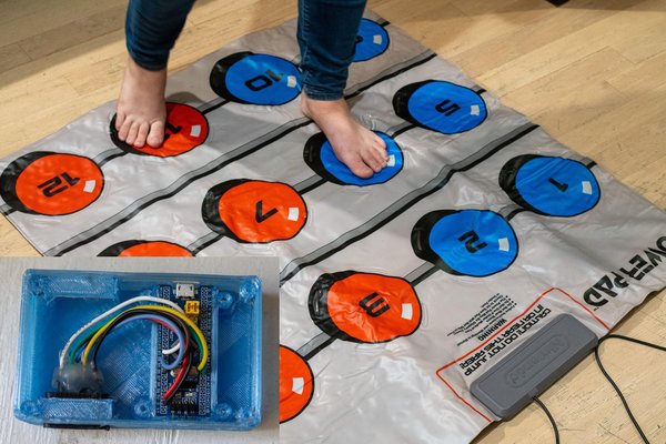 소개: Nintendo Power Pad-USB 어댑터