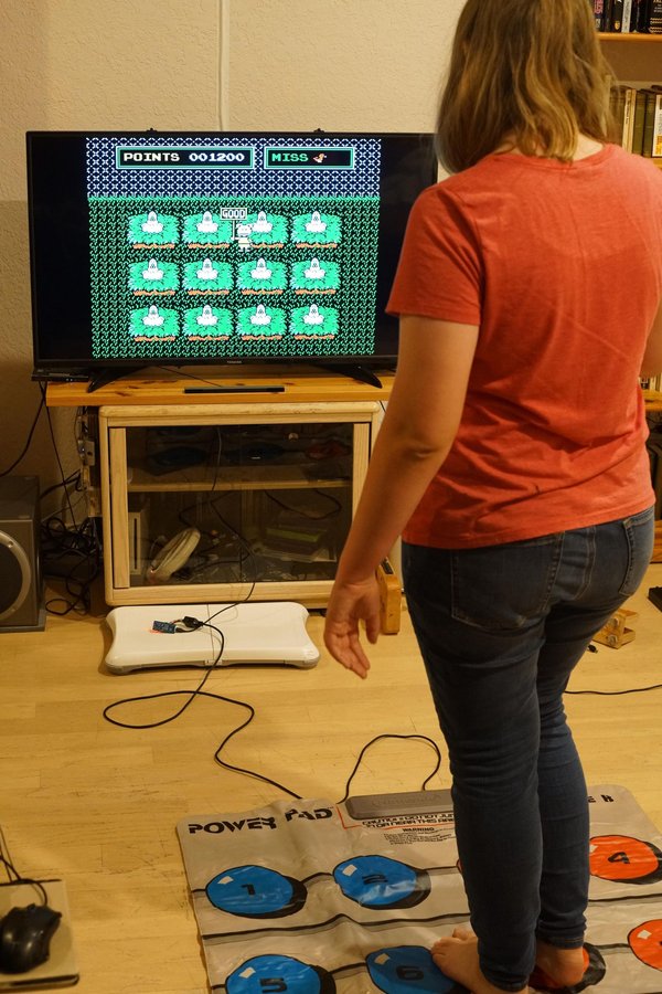 소개: Nintendo Power Pad-USB 어댑터