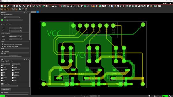 스위치 보드 PCB 설계