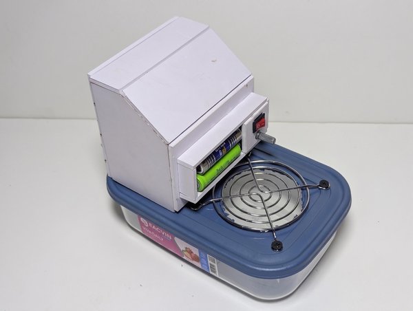 소개: DIY 얼음 구동식 개인용 공기 냉각기