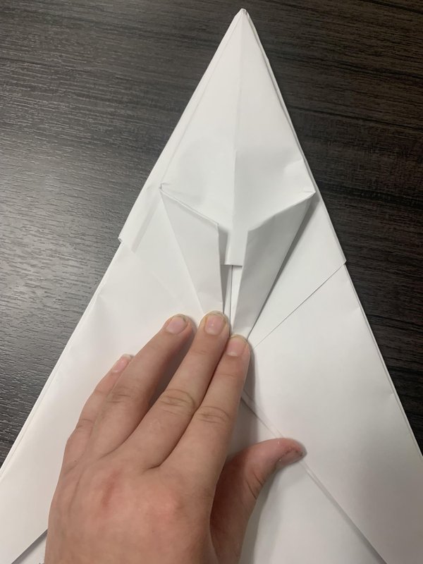안쪽 페달 접기 만들기
