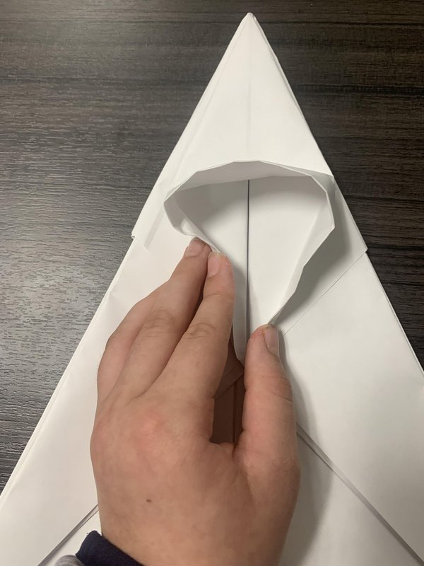 안쪽 페달 접기 만들기