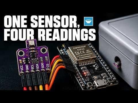 소개: MQTT와 Tasmota를 활용한 Wi-Fi 대기질 모니터 만들기 (BME680, ESP32)
